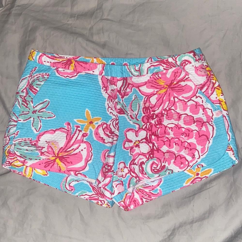 Lilly Pulitzer textured shorts